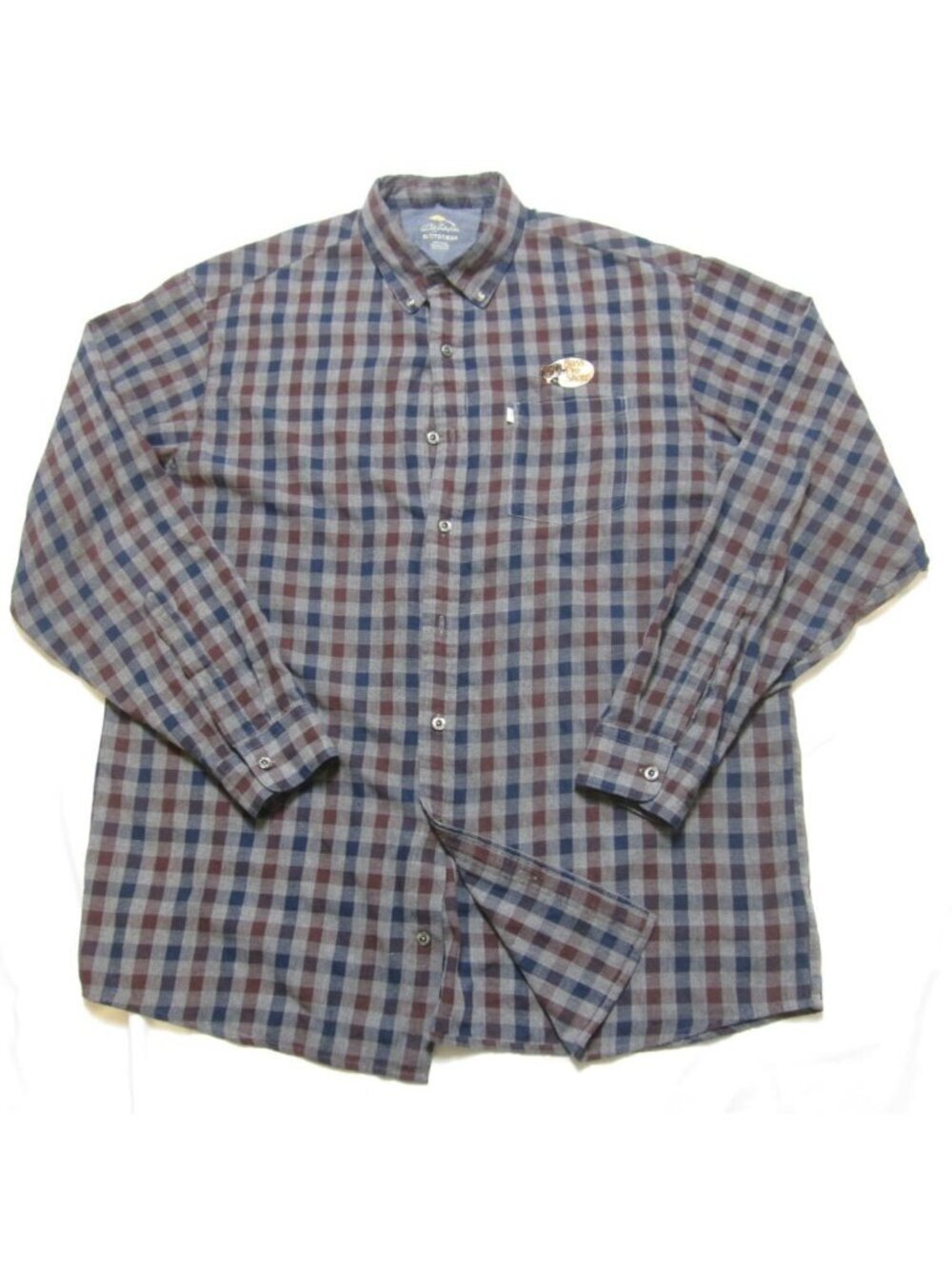 Bass Pro Shops Bob Timberlake Men XLT Cabincore Corporate Flannel Shirt (M195)